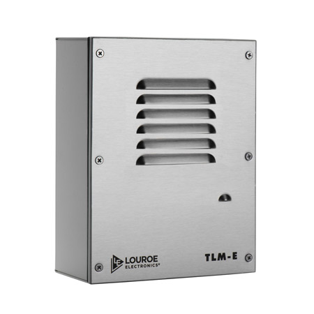 LE-168 Louroe Electronics TLM-E Bi-Directional Speaker Microphone Surface/Flush Mount