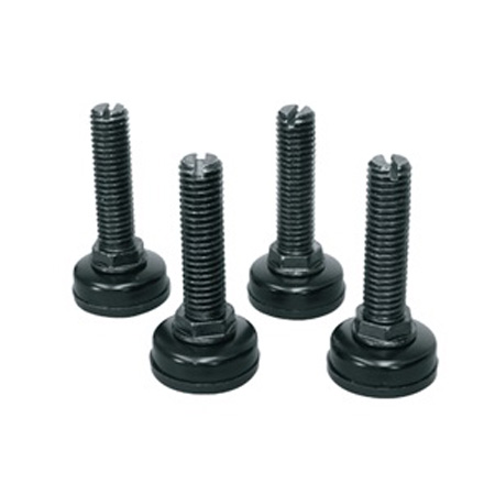 LEVELFEET-K Middle Atlantic Essex, Set Of 4 Leveling Feet