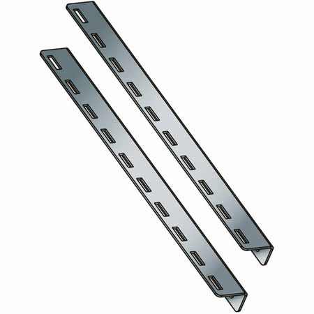 LL-RFR Middle Atlantic Leverlock Mountng Kit for Reference Racks, Fits 17 Inch Leverlock Options, Black Powdercoat