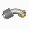 Show product details for LT9010A-5 Arlington Industries 1" 90&deg; Gray Zinc 3 PC Liquid Tight Connectors - Pack of 5