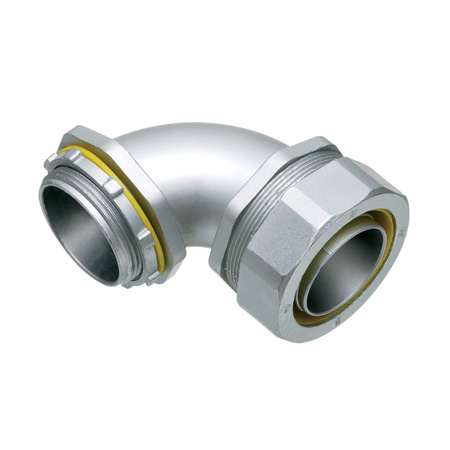 LT90150-2 Arlington Industries 1-1/2" Liquid Tight Angle Connectors - Pack of 2