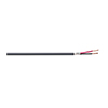 Show product details for LUEBC Remee 16 AWG 2 Conductors Shielded Solid Bare Copper CL3R Non-Plenum Access Control Composite Cable - 1000' Reel - Gray