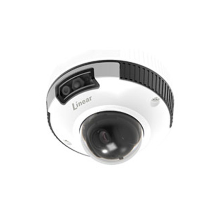 LV-D2-2MIV-3.6F Linear 3.6mm 30FPS @ 2MP Outdoor IR Day/Night Dome Security Camera 12VDC PoE