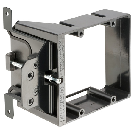 LVA2-10 Arlington Industries 2-Gang Low Voltage Brackets - Pack of 10
