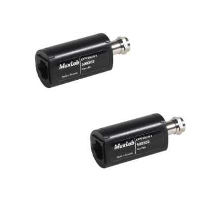 500302-2PK MuxLab CATV Balun II - 2-Pack