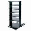 Show product details for ASR-30-HD Middle Atlantic Adjustable Slide Out Rotating Shelving System Useable Height, 21" Deep, 4 Shelves