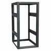 Show product details for BGR-2532LRD Middle Atlantic 43-3/4" 25 Space 27" Deep Multibay BGR Rack w/ Rear Door - Black Finish