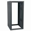 Show product details for BGR-25SA-27LRD Middle Atlantic 25 Space (43-3/4") 27" Deep Stand Alone BGR Rack w/o Rear Door - Black Finish