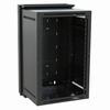 Show product details for DWR-16-22 Middle Atlantic 16 Space DWR Sectional Wall Mount Rack 22 (Black)