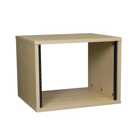 MBRK8 Middle Atlantic 8 Space (14 Inch), 18 Inch Deep Maple Melamine Rack