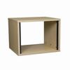 MBRK8-22 Middle Atlantic 8 Space (14 Inch), 22 Inch Deep Maple Melamine Rack