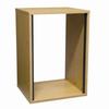 Show product details for OBRK12 Middle Atlantic 12 Space ( 21 Inch ) 3/4 Inch Oak Laminate Ready-To-Assemble Rack, 18 Inch Deep