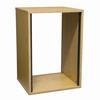 Show product details for OBRK20 Middle Atlantic 20 Space ( 35 Inch ) 3/4 Inch Oak Laminate Ready-To-Assemble Rack, 18 Inch Deep