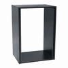 Show product details for RK14 Middle Atlantic 14 Space (24 1/2 Inch), 16 Inch Deep Black Laminate Ready-To-Assemble Rack