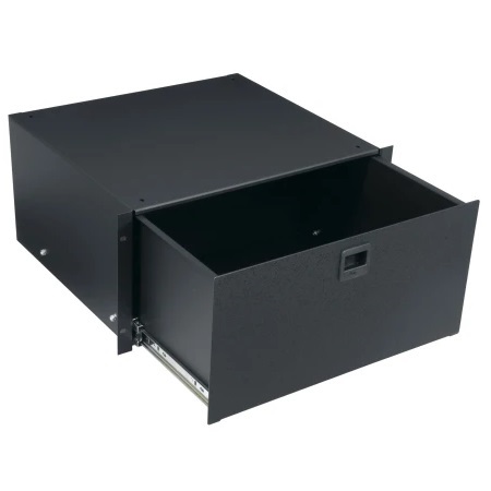 TD5 Middle Atlantic 5 Space (8 3/4 Inch) Rack Drawer, Black Textured Finish