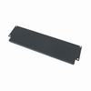 Show product details for UFAF-4 Middle Atlantic 4 Space (7 Inch) Flanged Blank Panel, for UFA Series Shelf, Black Powder-Coat Finish