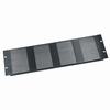 VTP-3 Middle Atlantic 3 Space (5 1/4 Inch) Slotted Vent Panel, Black Brushed Finish