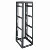 Show product details for WRK-37-27LRD Middle Atlantic 37 Space (64 3/4 Inch), 27 Inch Deep Gangable Rack without Rear Door, Black Finish