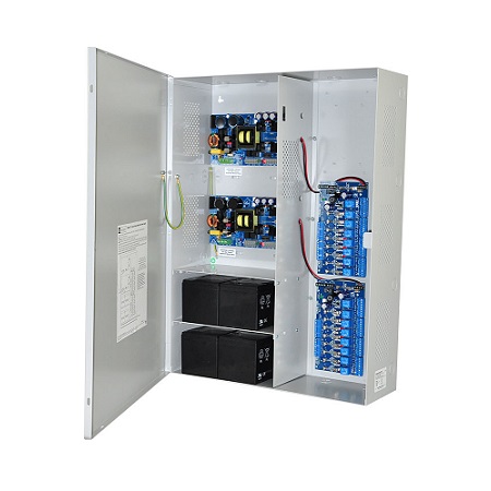 MAXIMAL77FLX Altronix 16 Channel 9.7Amp 24VDC Access Control Power Supply in UL Listed NEMA 1 Indoor 19