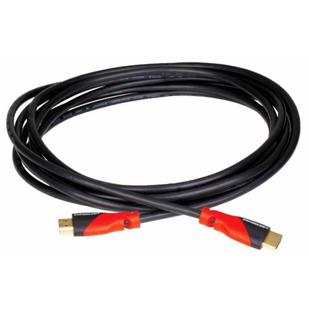 MC-1130-18NQ Seco-Larm 4K High Speed HDMI Cable - 18Gbps CL3 - Black - 1.5 Feet