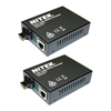 Show product details for MC722MTX2-2 Nitek  Fiber Optic Media Converter 2 KM - Includes 2 of MC722MT-2