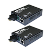 Show product details for MC722SGX2-10 Nitek  Gigabit Fiber Optic Media Converter 10 KM Set - Includes 2 of MC722SG-10