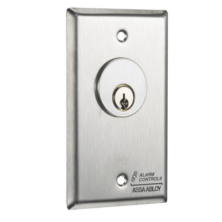 MCK-4P/O Alarm Controls MORTISE CYLINDER KEYSWITCH STATIONS