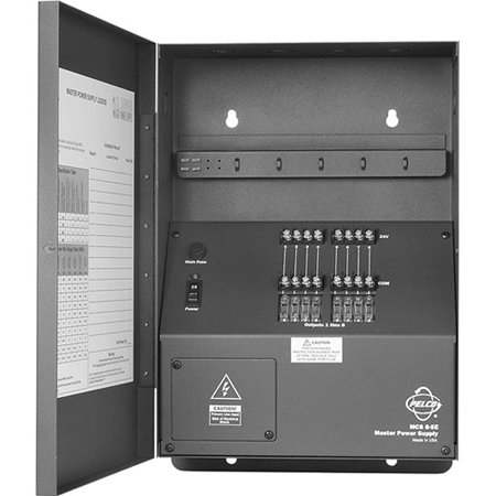 MCS4-2B Pelco Power Supply Camera 2 Amp 4 Output Breaker