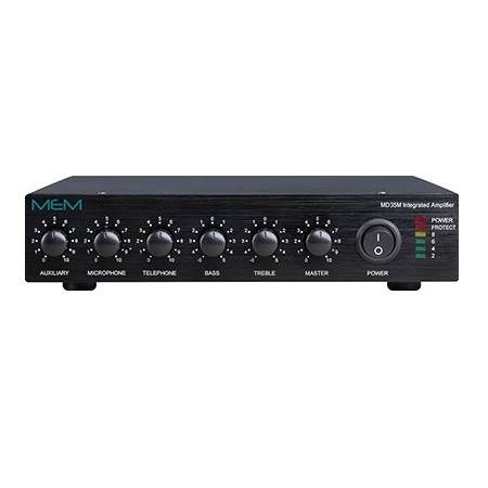 MD35M Aiphone 35 Watt Integrated Paging Amplifier