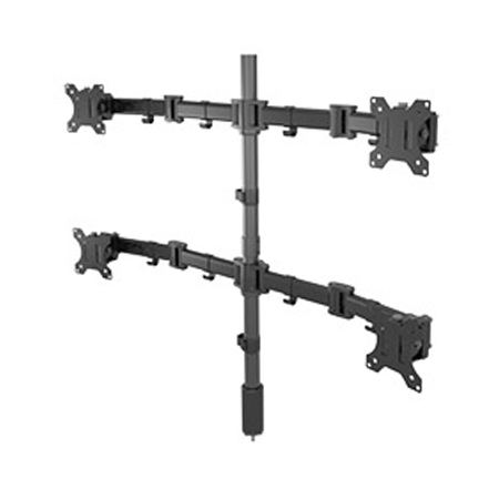 MM3-2X2BLK Middle Atlantic 2 LVL Articulating Monitor Mt 2X2