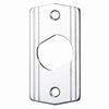 Show product details for MP-21 Alarm Controls Key Switch Plate for Medeco Lock, Chrome Plated Brass Mini-Plate