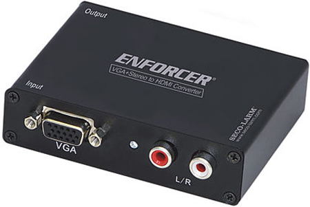 MVA-VH01Q Seco-Larm VGA & Stereo to HDMI Converter 