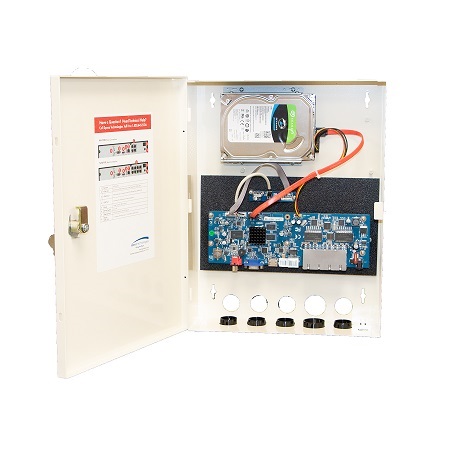 N4WNRL10TB Speco Technologies 4 Channel NVR 100Mbps Max Throughput - 10TB with 4 Built-in PoE Ports