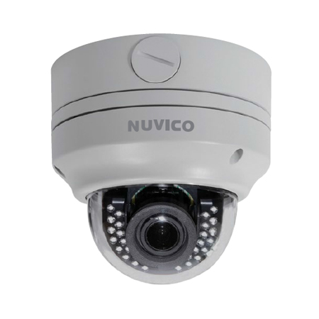 [DISCONTINUED] NC-4M-OV31AF Nuvico 3.3-10.5mm Motorized 20FPS @ 4MP Outdoor IR Day/Night Dome IP Security Camera 12VDC/PoE