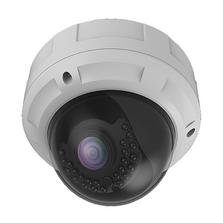 NC312-VD Red Line Series DS-2CD2720F-I 2.8-12mm Varifocal 30FPS @ 1080p Outdoor IR Day/Night DWDR Dome IP Security Camera 12VDC/PoE