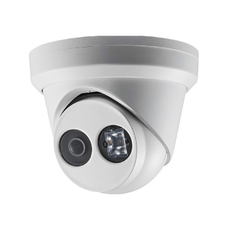 NC324G2-XD-2.8mm Red Line Series 2.8mm 30FPS @ 4MP Indoor/Outdoor IR Day/Night WDR Eyeball IP Security Camera 12VDC/PoE - White