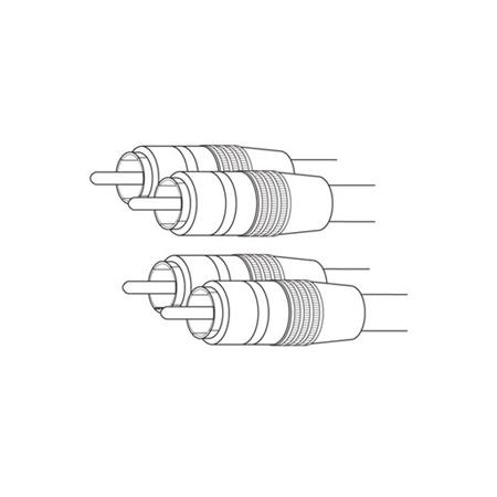 Vanco NFT Noise-Free Technology Stereo Cables