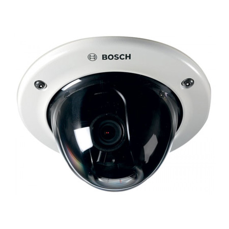 NIN-63023-A3 Bosch 3-9mm Motorized 30FPS @ 1080p Outdoor Day/Night WDR Flush Dome IP Security Camera 12VDC/PoE