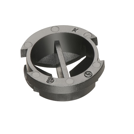 NM942-250 Arlington Industries Black Button Non-Metallic Push-In Connector - Pack of 250
