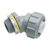 Show product details for NMLT45200-2 Arlington Industries 2" PVC Liquid Tight 45 Degree Non-Metallic Connectors - Pack of 2