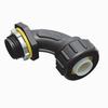 Show product details for NMLT90100BL-5 Arlington Industries 1" Black PVC Liquid Tight 90 Degree Non-Metallic Connectors - Pack of 5