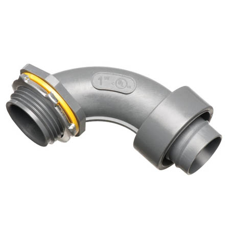 Arlington Screw On 90 Degree Non Metallic Connectors