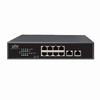 NSW2010-10GT-POE-IN Uniview 8 PoE Ports + 2 Uplink Ports 120W Unmanaged Desktop PoE Switch
