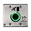 Show product details for NT-SS200-EN STI NoTouch US Double Gang Outdoor Sensor - Running Man Symbol - Stainless Steel