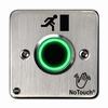 NT-SS300-ES STI NoTouch Stainless Steel IR Switch - European Single-Gang - Door Symbol - SPANISH
