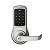 Show product details for FBB618N-ZW3-626-RH Yale nexTouch Z-Wave Pushbutton Keypad - Keyed 626 AU Lever - Satin Chrome - Right Hand