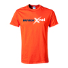 Show product details for Nuvico Xcel 100% Cotton T-Shirt - Orange - Large