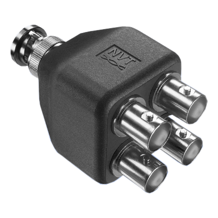 NV-EC4BNC NVT BNC Coax Splitter 1:4