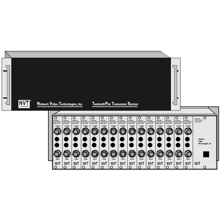 NV-RM-15 NVT Rackmount Video/Audio Transceiver System