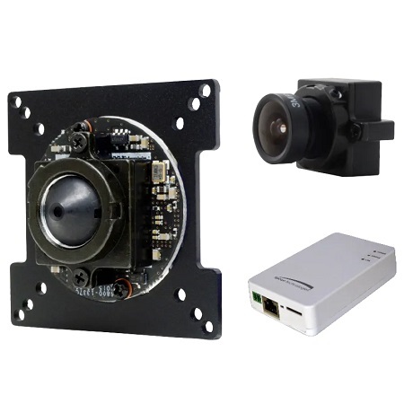 O2iBD5 Speco Technologies 2.8mm 30FPS @ 2MP IR WDR Intensifier Board Camera IP Security Camera 12VDC/POE - Pinhole Lens